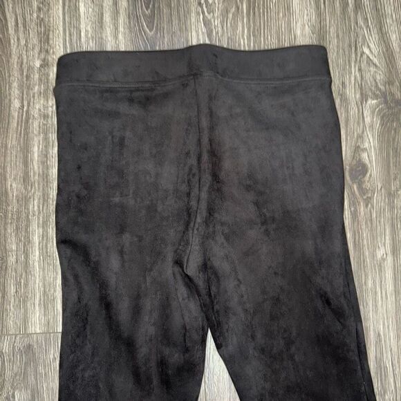 Andrew Marc Womens Lightweight Faux Suede Pull on Pant - Picture 3 of 6